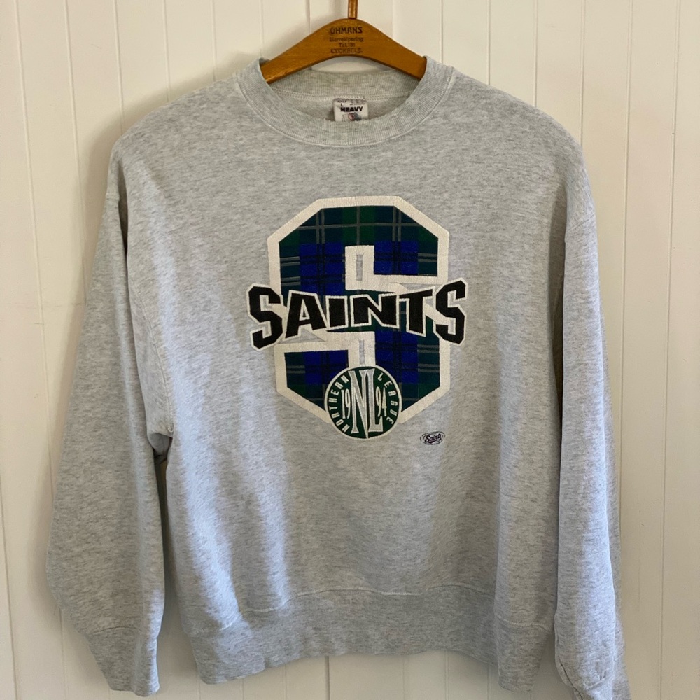 Vintage Saints Crewneck Sweatshirt 90’s 1994